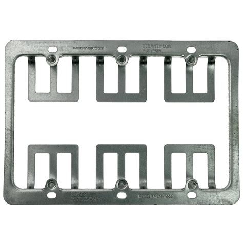 grounding metal low voltage mounting bracket|wiring ground wire to grounding plate.